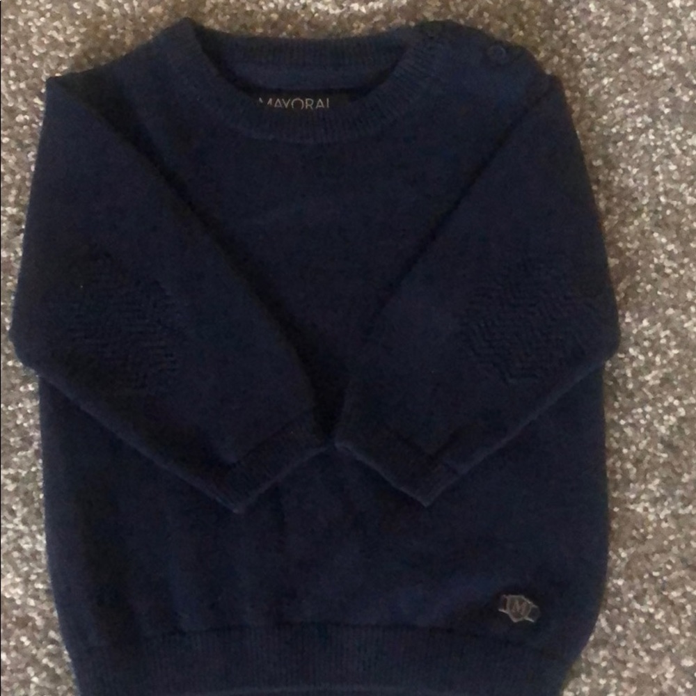 Mayoral lightweight blue sweater